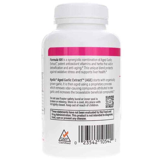 Kyolic Formula 105 Detox & AntiAging, KYO